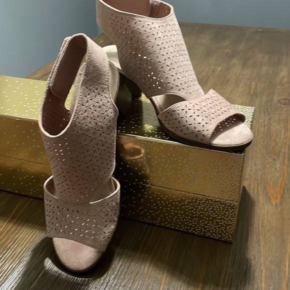 Size 7 Suede Booties - Picture 2 of 8